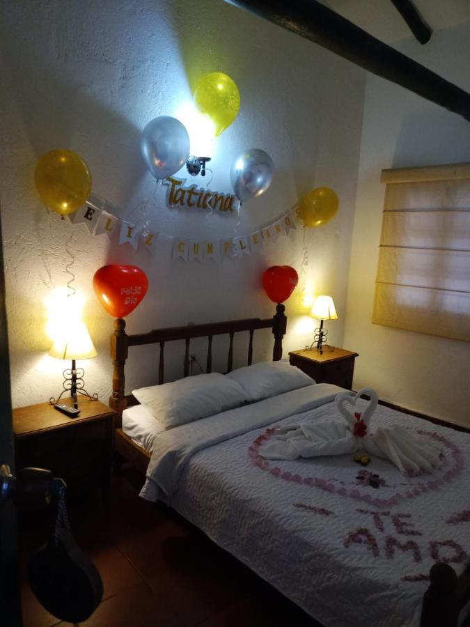 Hospederia La Roca Plaza Principal Bed & Breakfast Boyaca Exterior photo